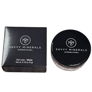 Savvy Minerals Veil Matte Setting Powder Translucent 5g Young Living New